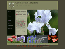 Tablet Screenshot of carrollcountylandscape.com
